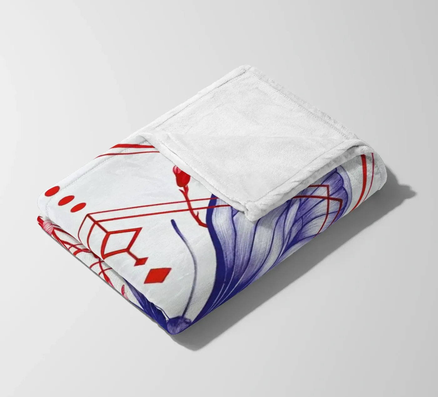 Evolution 1 fleece blanket by The White Deer