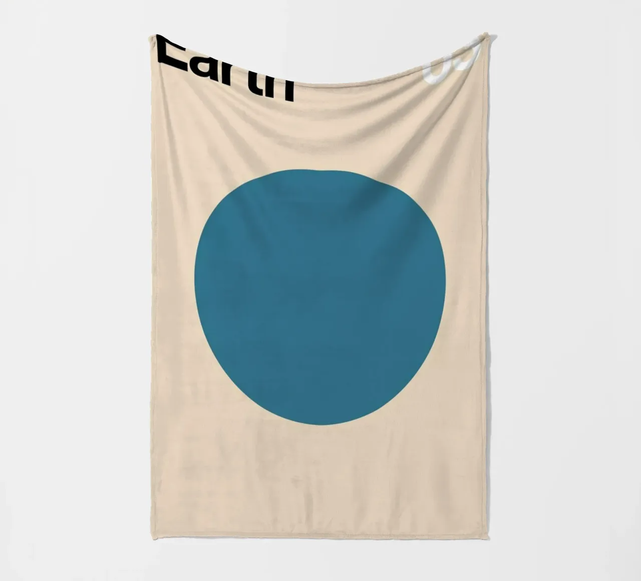Earth 03 fleece blanket by Florent Bodart