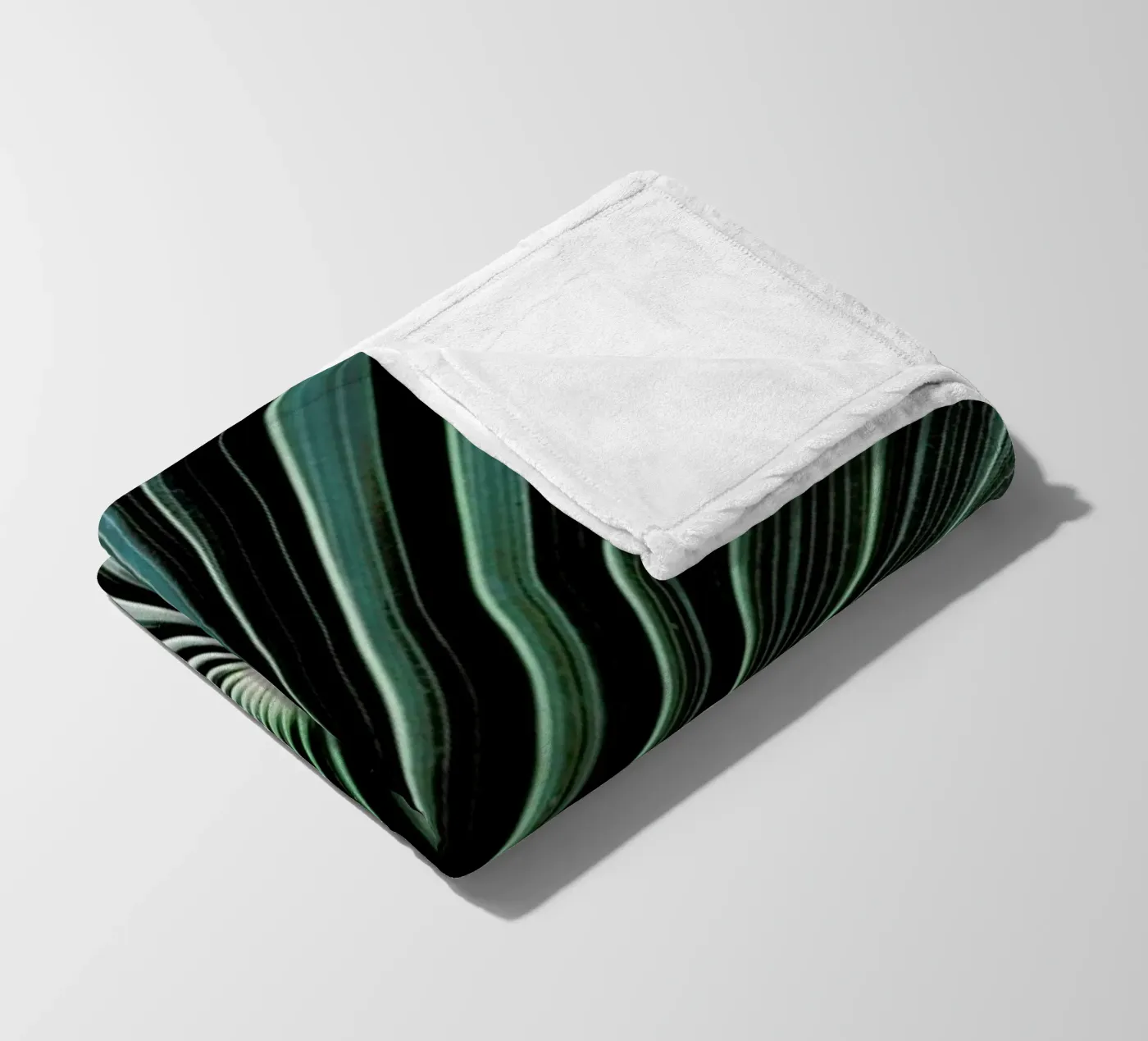 Radial fleece blanket by Flora & Fauna