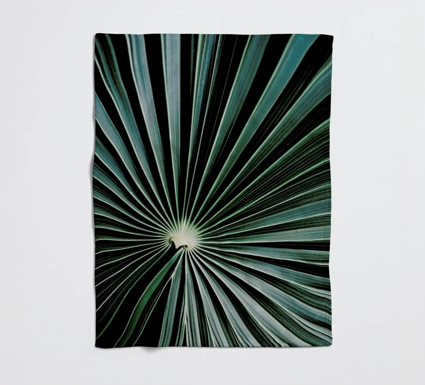 Radial fleece blanket by Flora & Fauna