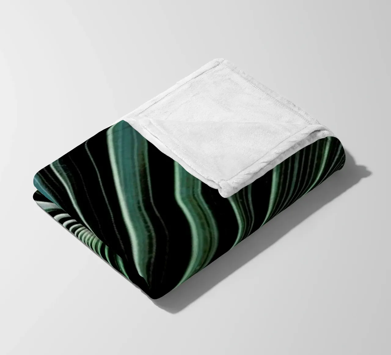 Radial fleece blanket by Flora & Fauna