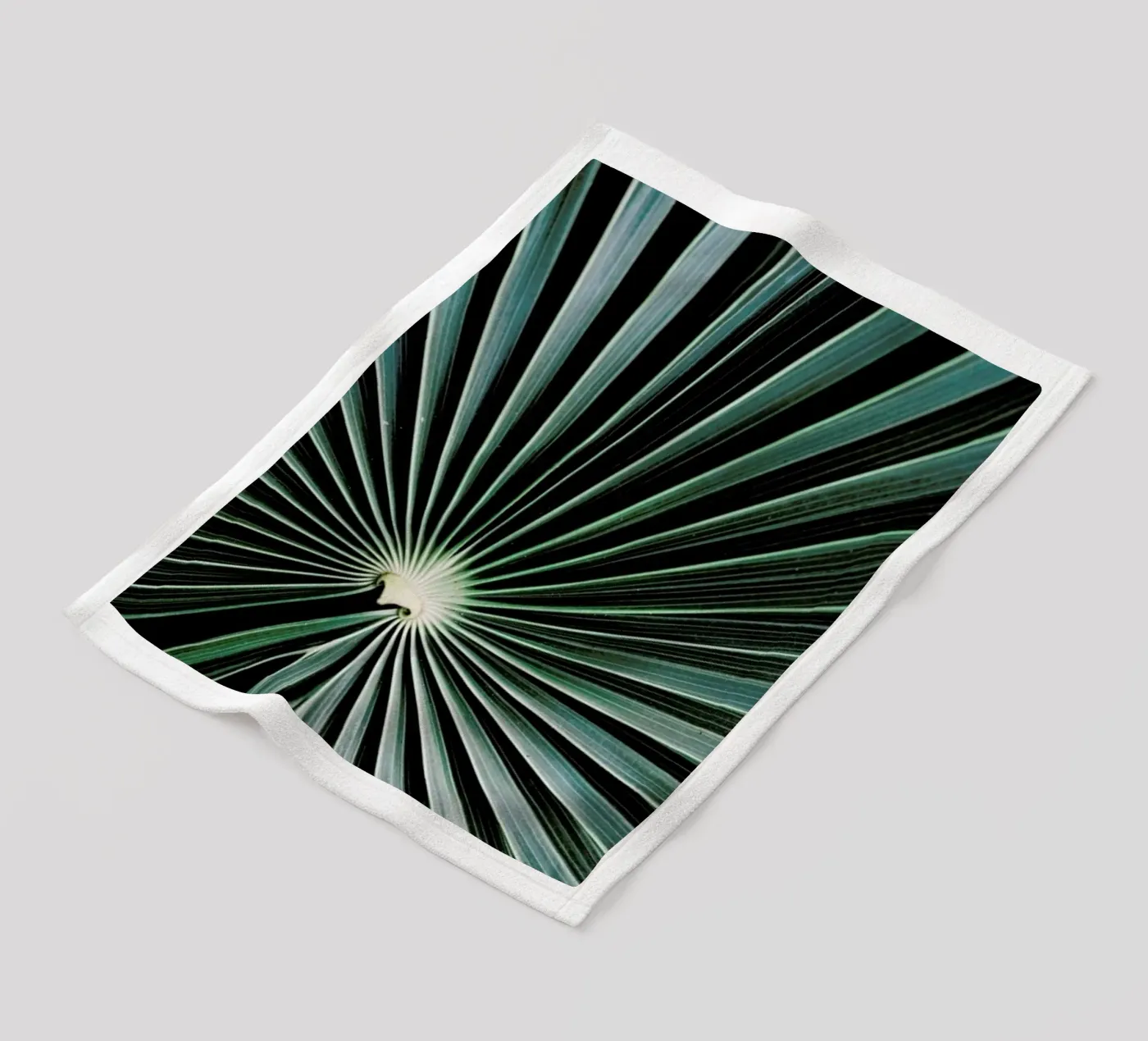 Radial fleece blanket by Flora & Fauna