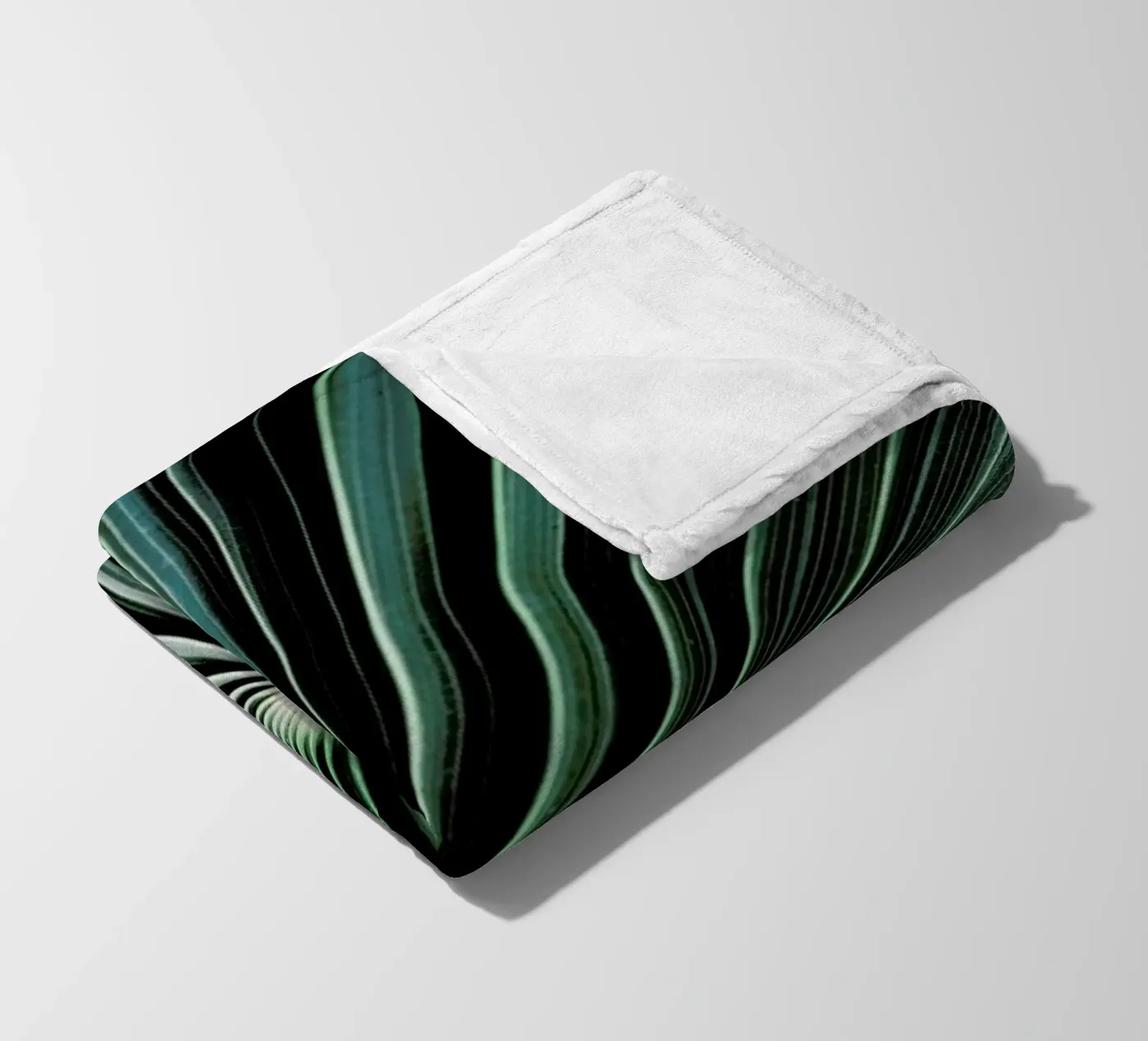 Radial fleece blanket by Flora & Fauna