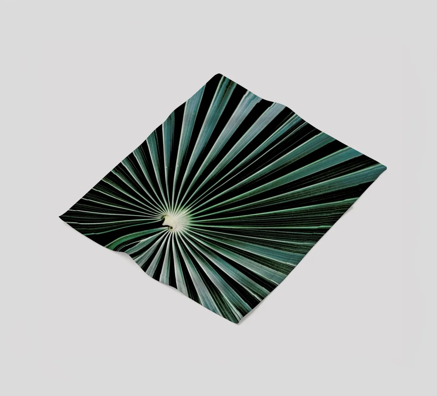 Radial fleece blanket by Flora & Fauna
