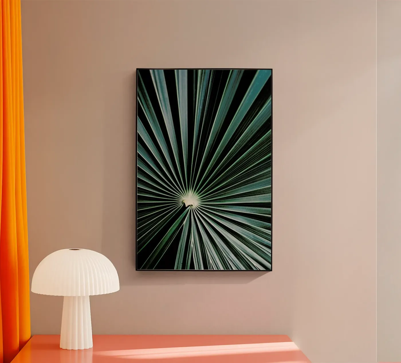 Radial acryl van Flora & Fauna