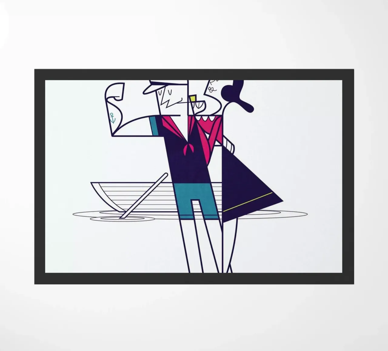 We will sail away felpudo de Ale Giorgini