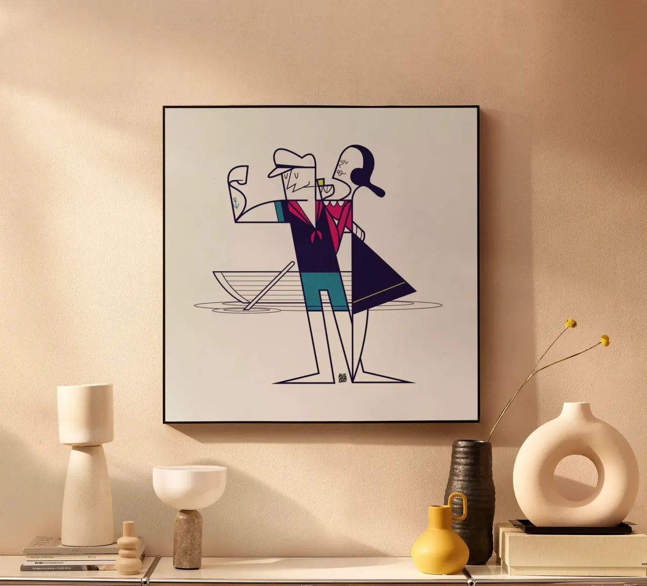 We will sail away plexiglass da Ale Giorgini