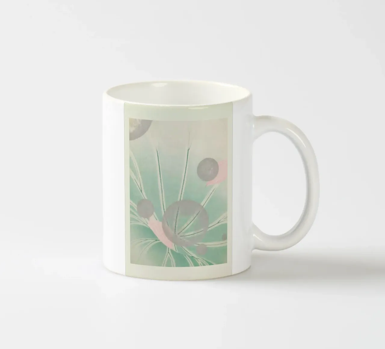 Shin-Bijutsukai - Interplanetary tazza in ceramica da Vintage by JUNIQE