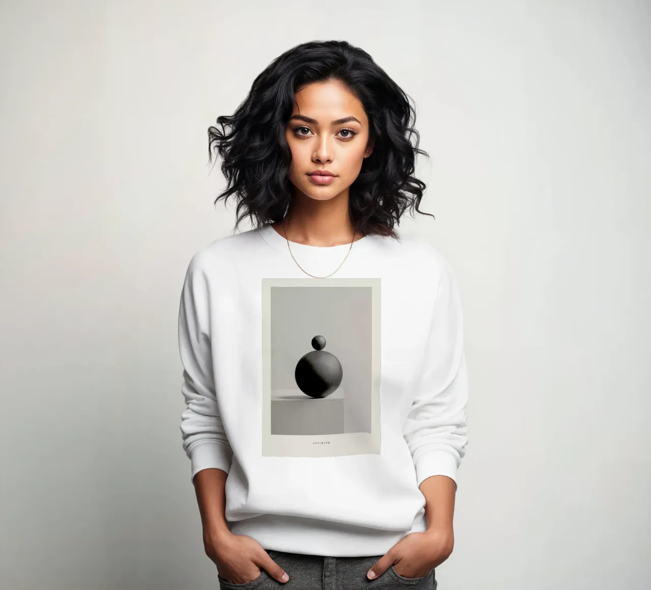 Optimism sweatshirt by Graphite