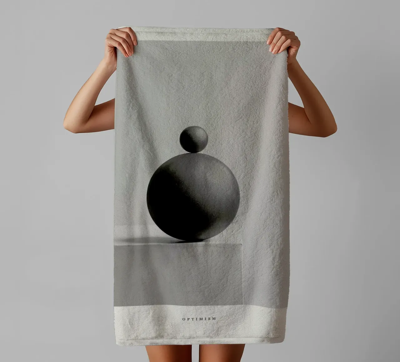 Optimism badhanddoek van Graphite