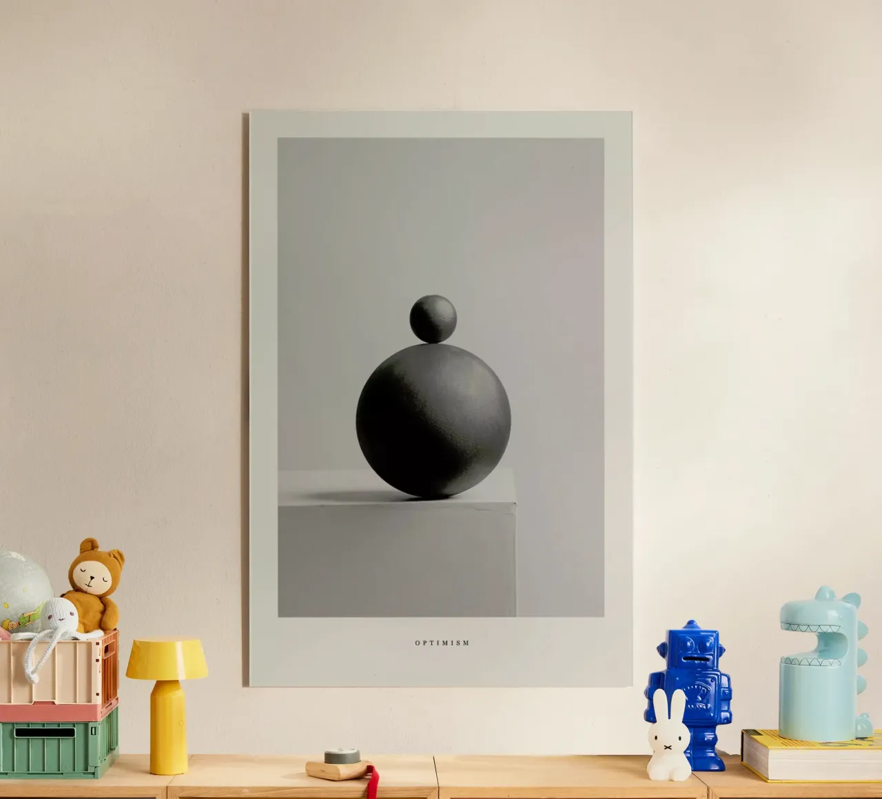 Optimism Acryl-Glas von Graphite