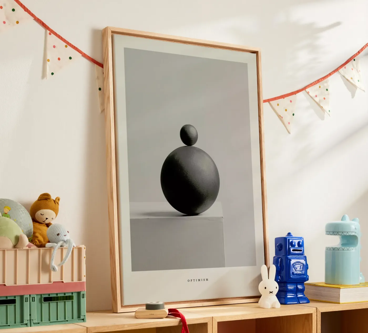Optimism canvas van Graphite