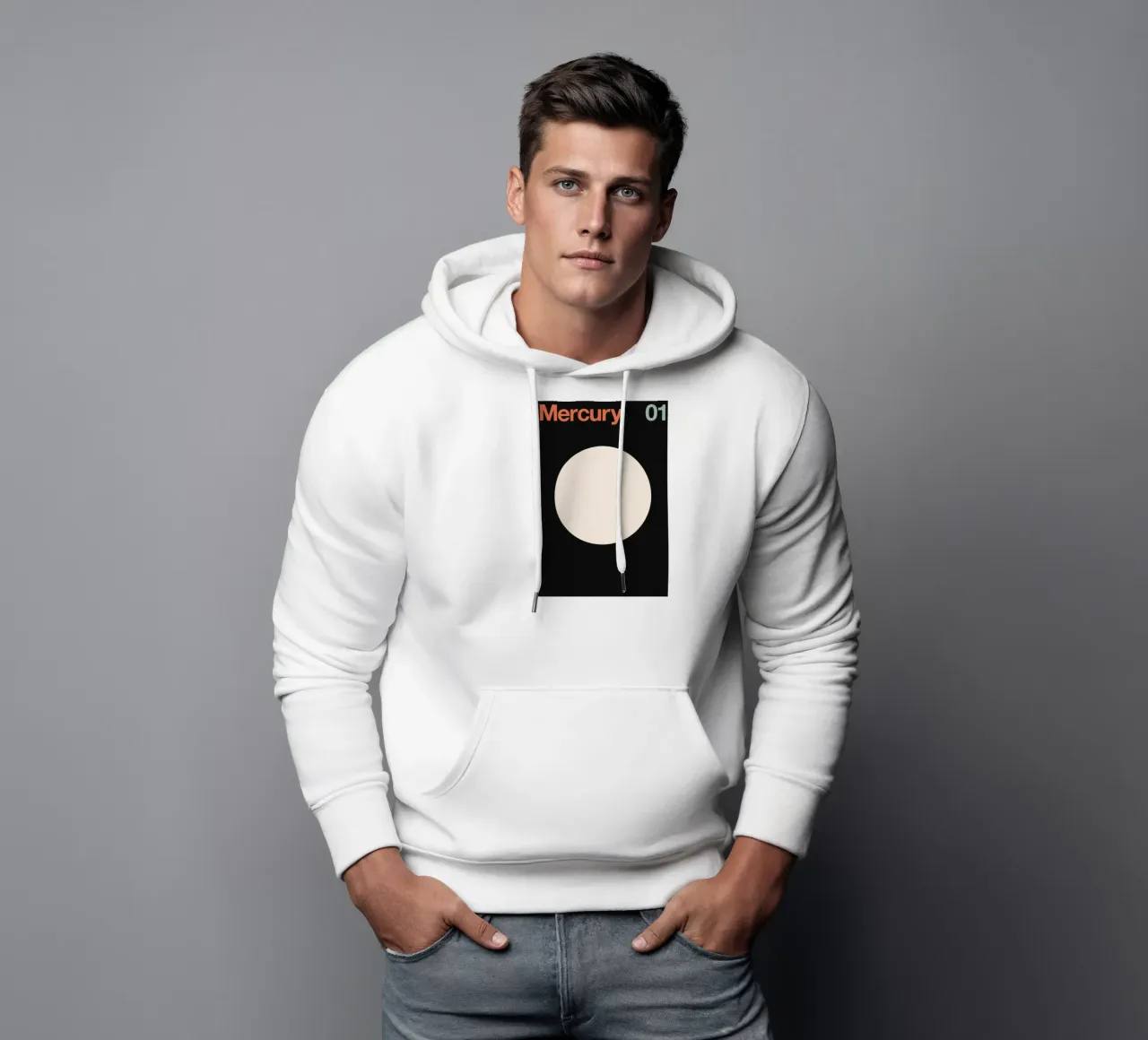 Mercury 01 felpa con cappuccio da Florent Bodart