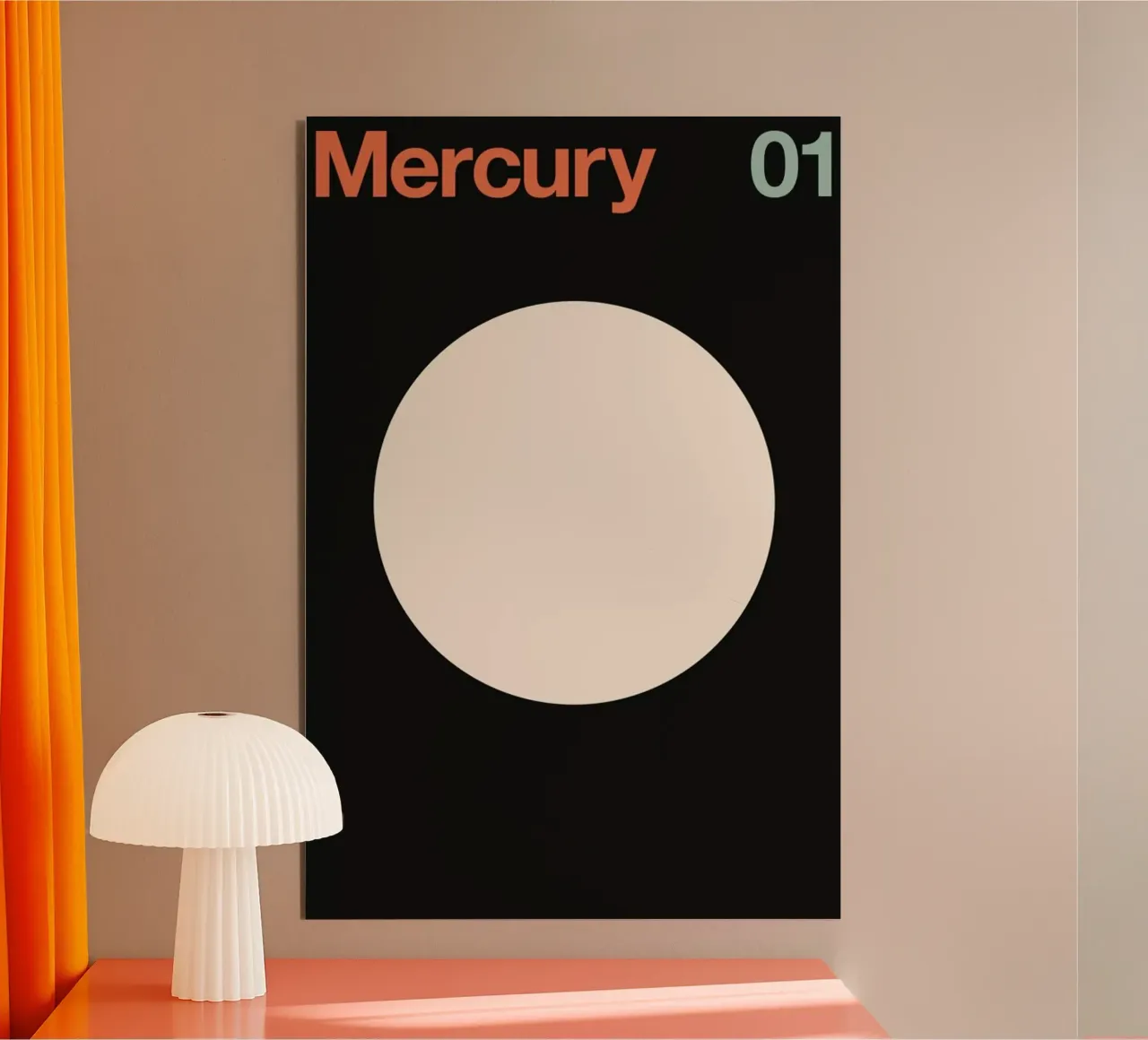Mercury 01 alluminio dibond da Florent Bodart