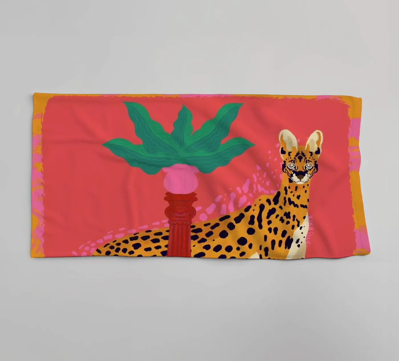 Harmony towel by Kika illu