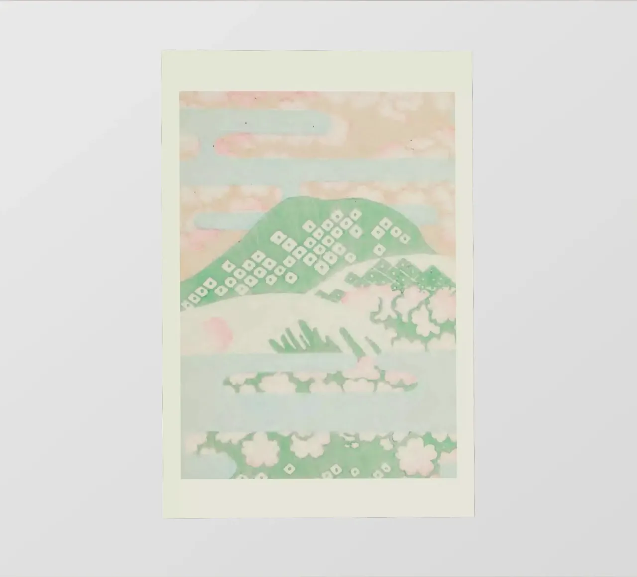 Shin-Bijutsukai - Pastel Haze telo in pvc da Vintage by JUNIQE