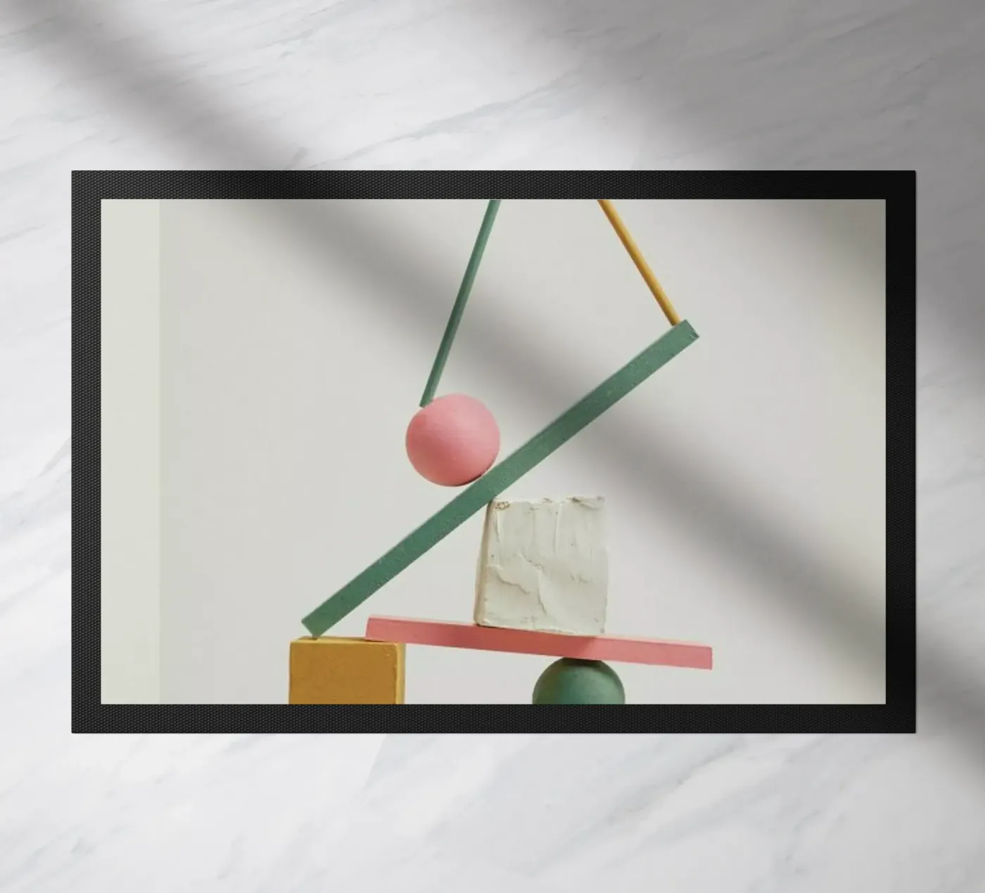 Precision II deurmat van Graphite