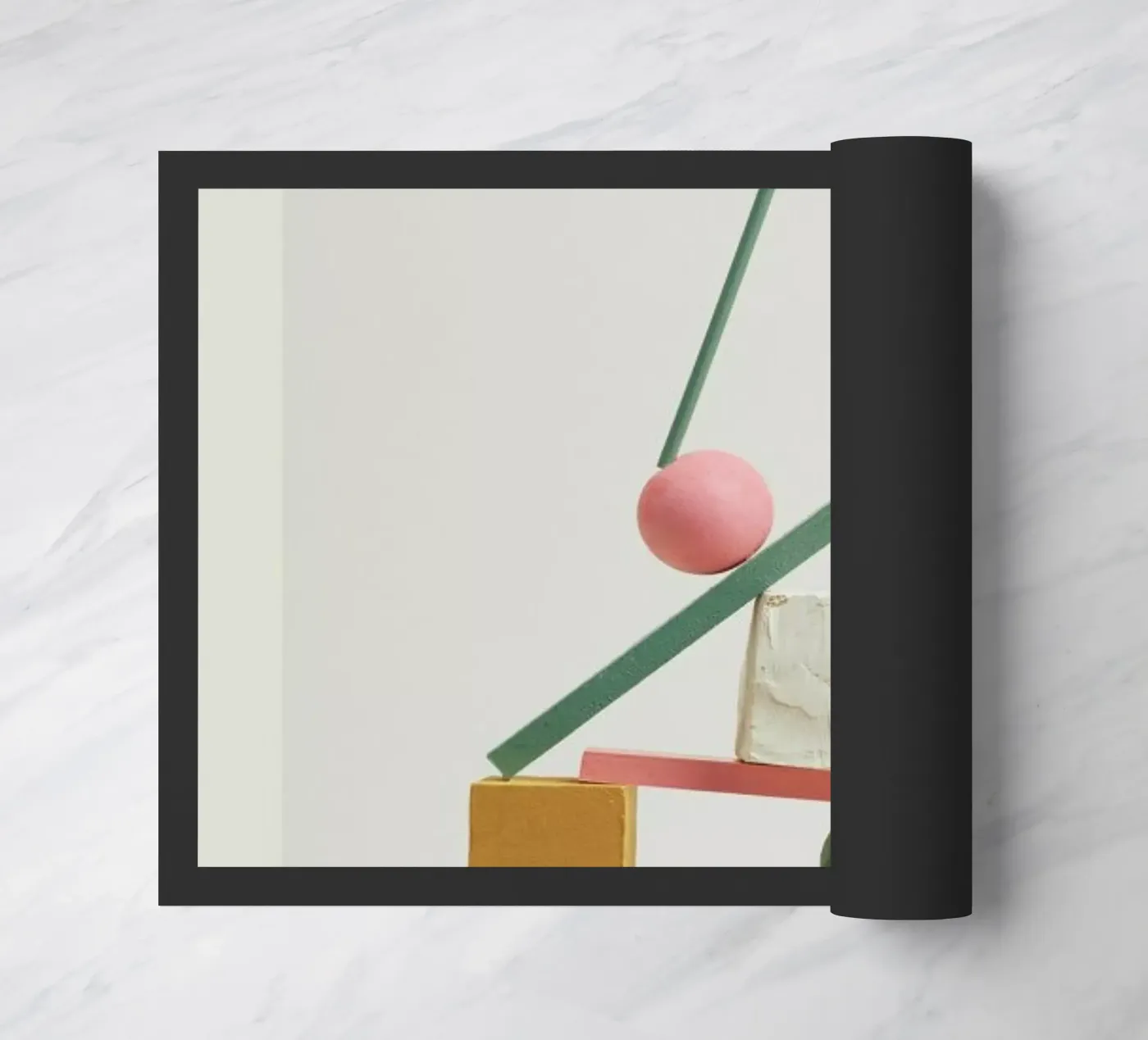 Precision II deurmat van Graphite