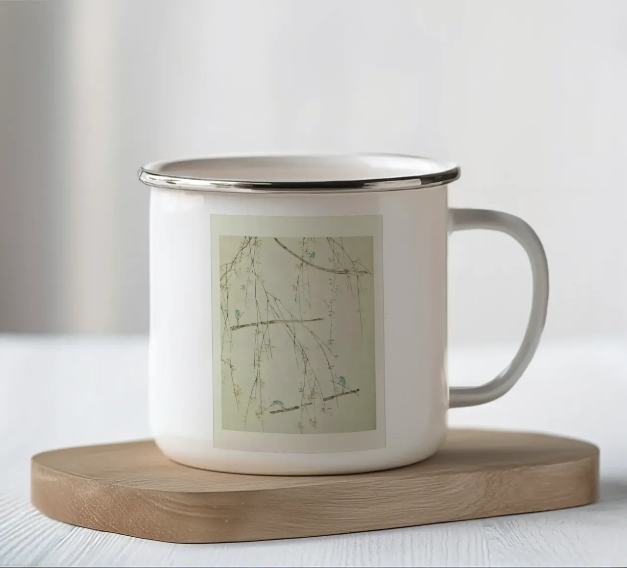 Shin-Bijutsukai - Harvest tazza in smalto da Vintage by JUNIQE
