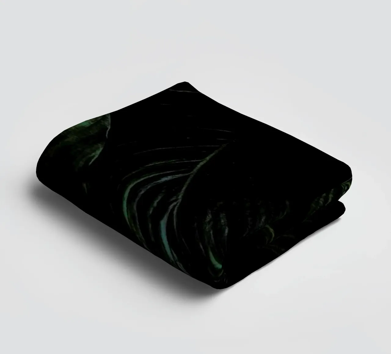 Layered Leaves towel by Flora & Fauna