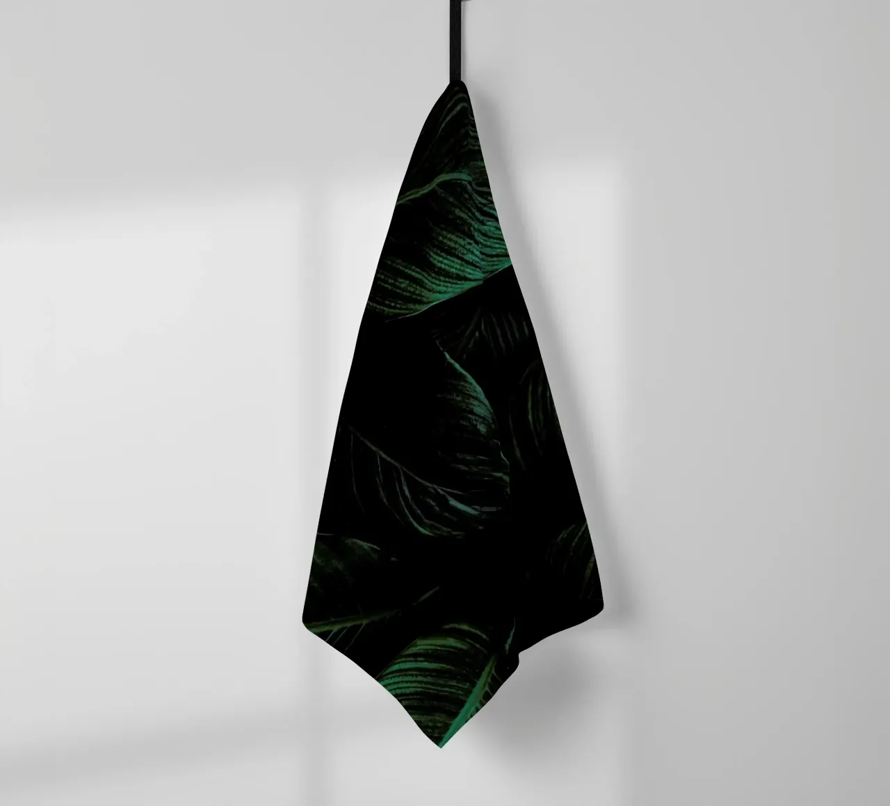 Layered Leaves tea towel by Flora & Fauna