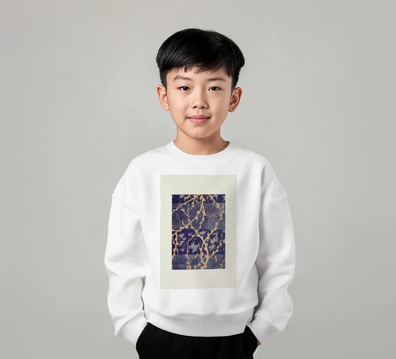 Shin-Bijutsukai - Surface sudadera para niño de Vintage by JUNIQE