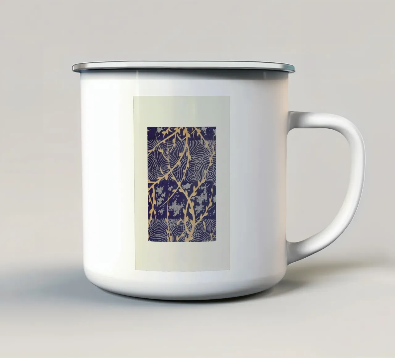 Shin-Bijutsukai - Surface Emaille Tasse von Vintage by JUNIQE