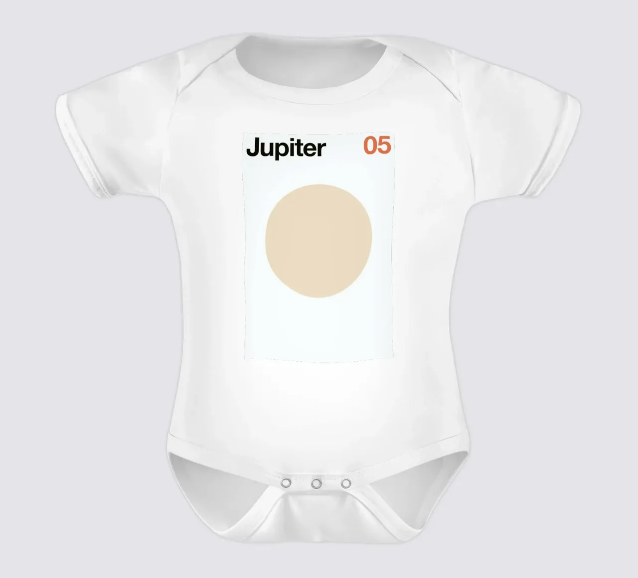 Jupiter 05 body neonato maniche corte da Florent Bodart