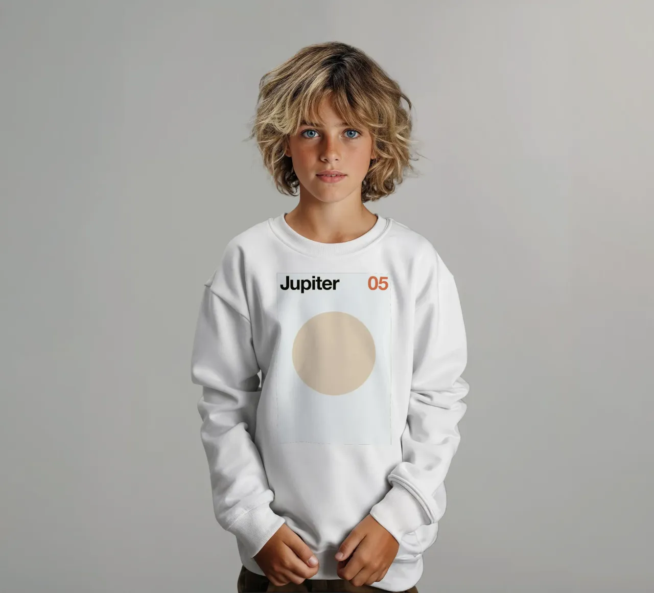 Jupiter 05 felpa bambino da Florent Bodart