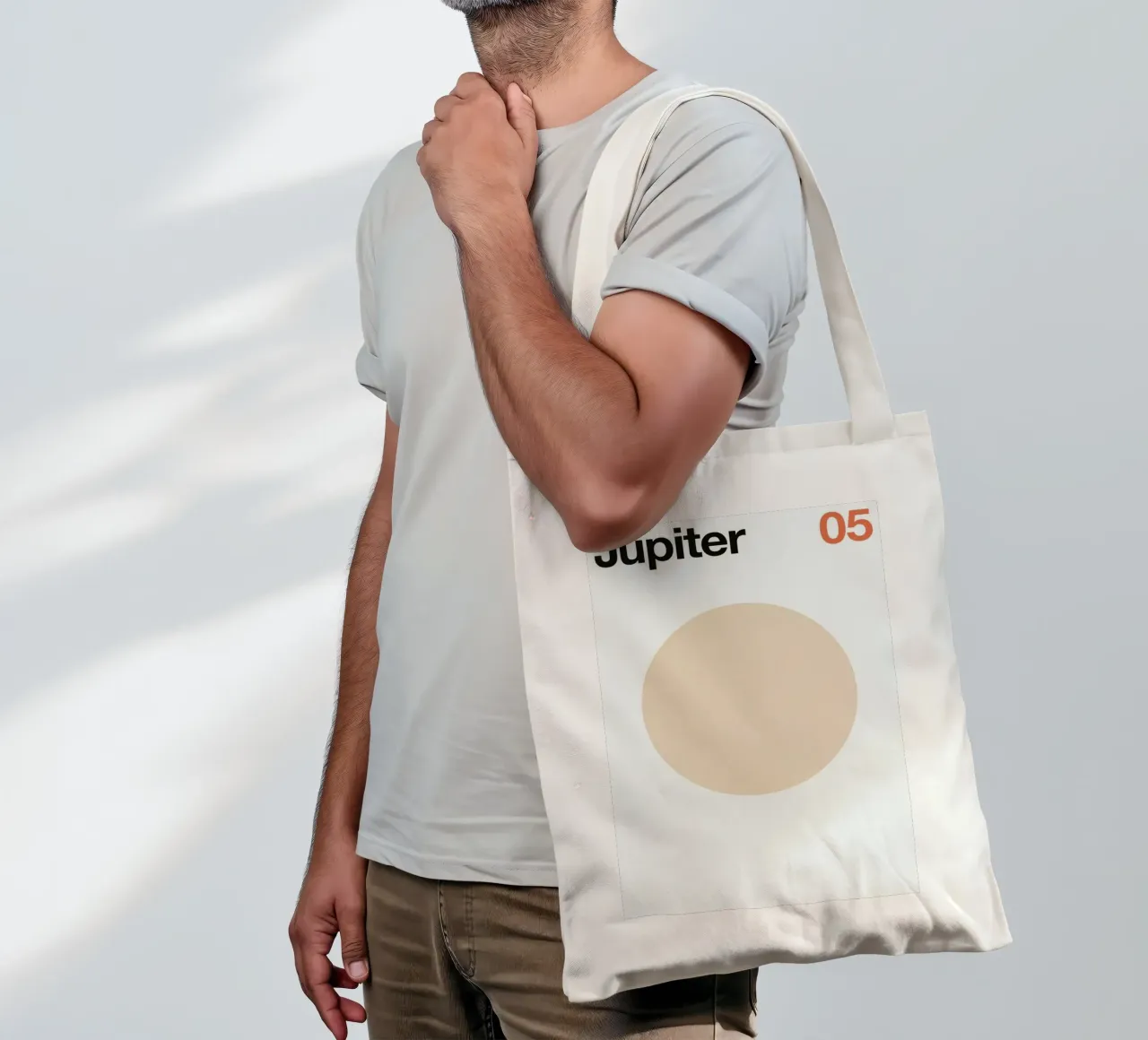 Jupiter 05 borsa in juta da Florent Bodart