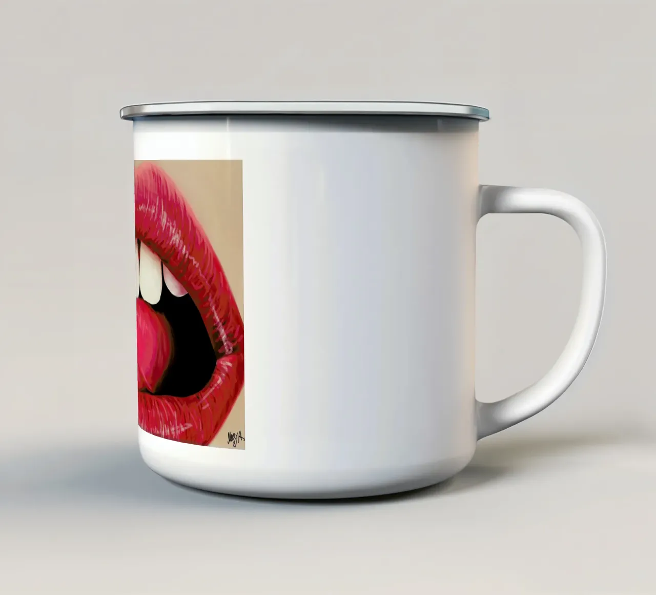Jasmine's tazza in smalto da Musya