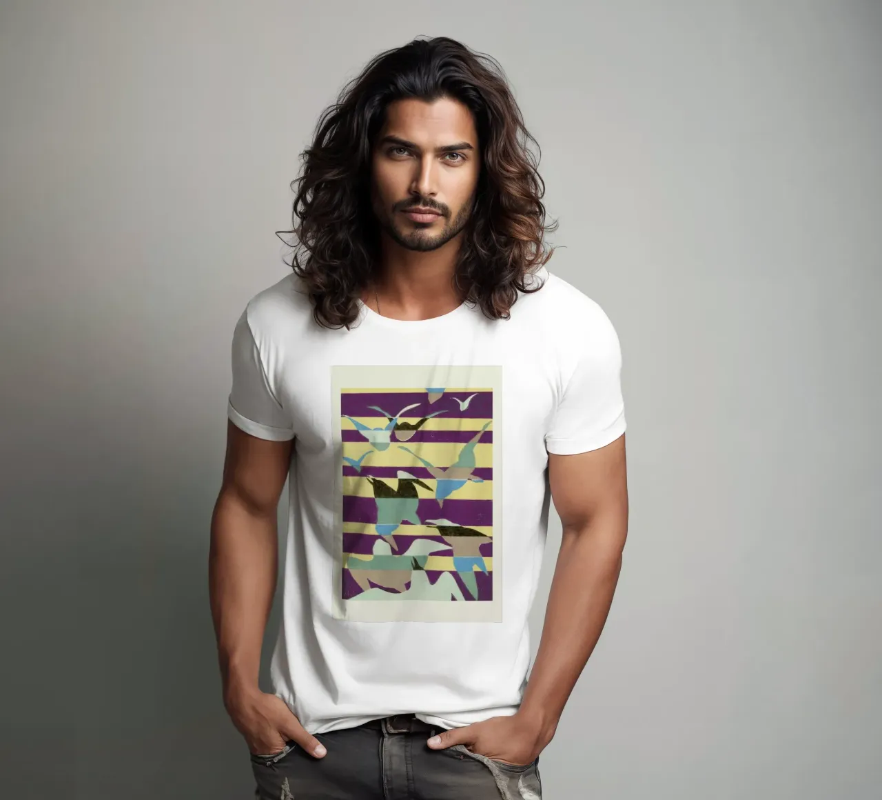 Shin-Bijutsukai - Linear Flight t-shirt by Vintage by JUNIQE