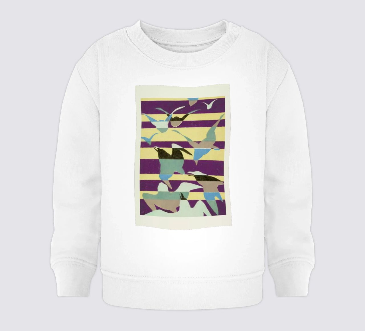 Shin-Bijutsukai - Linear Flight felpa neonato da Vintage by JUNIQE