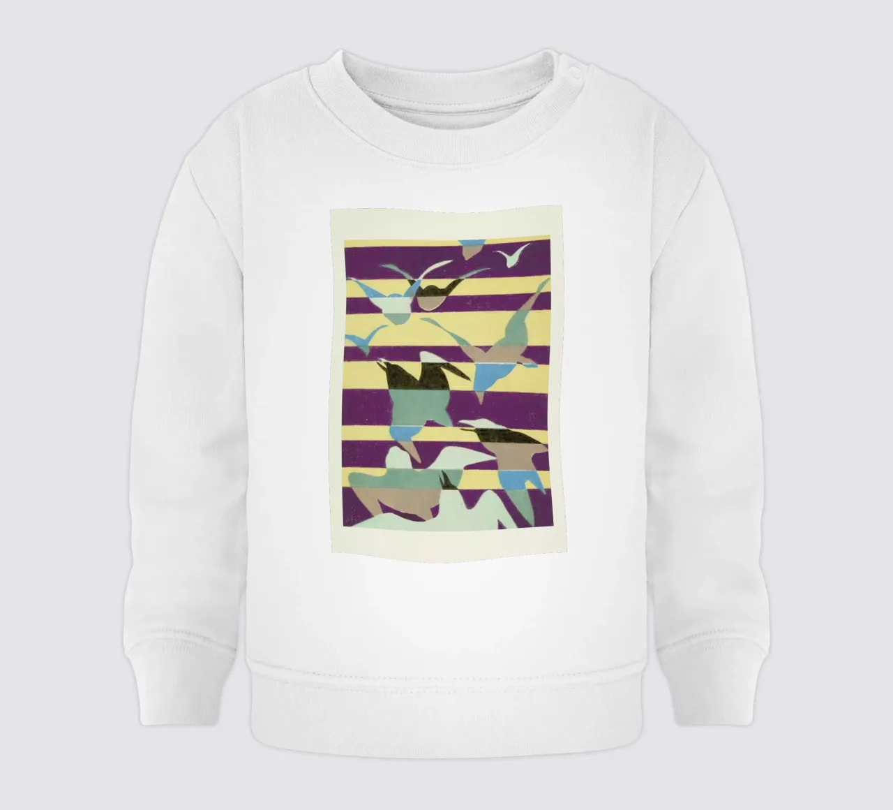 Shin-Bijutsukai - Linear Flight felpa neonato da Vintage by JUNIQE