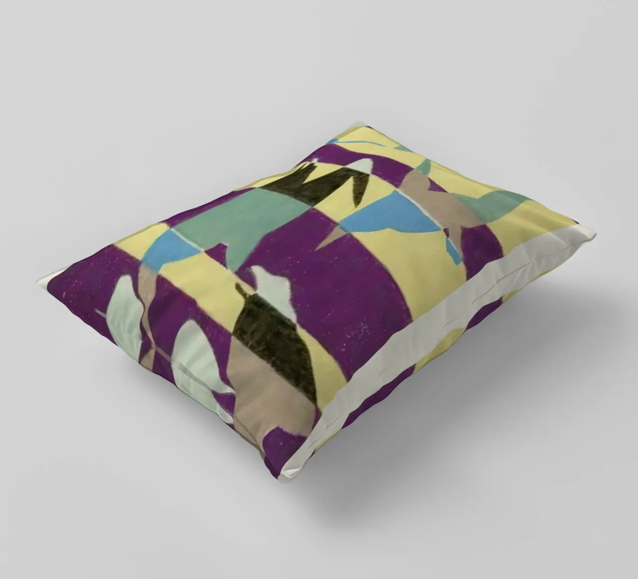 Shin-Bijutsukai - Linear Flight cuscino da Vintage by JUNIQE