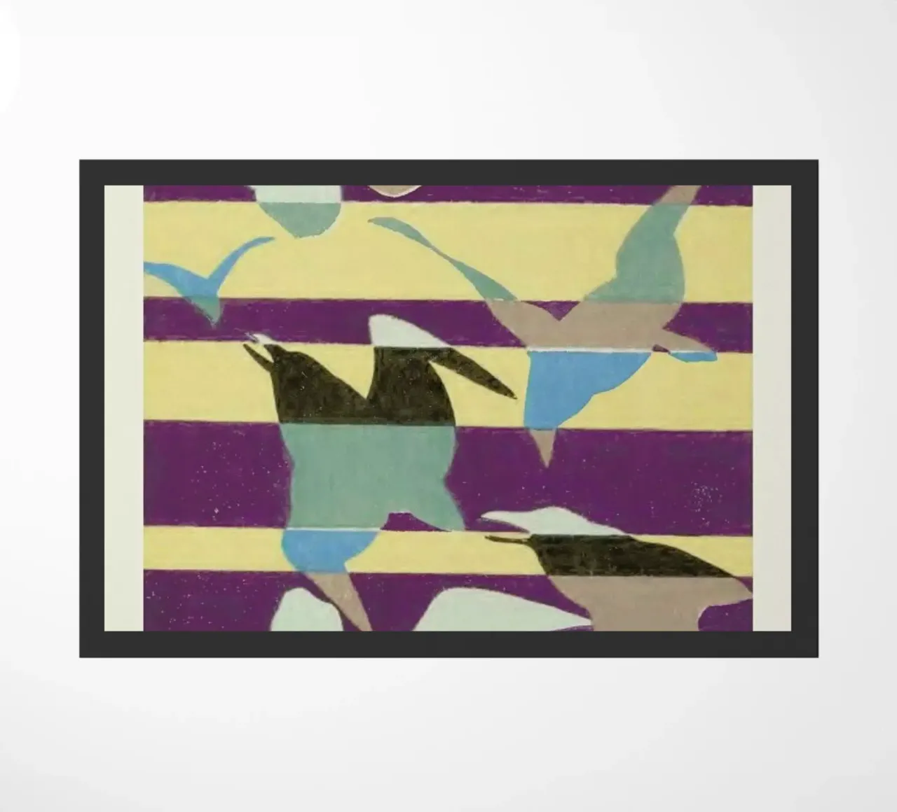 Shin-Bijutsukai - Linear Flight zerbino da Vintage by JUNIQE