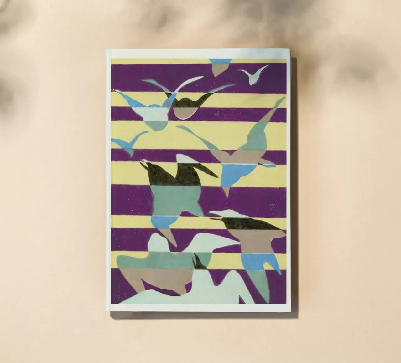 Shin-Bijutsukai - Linear Flight notebook by Vintage by JUNIQE