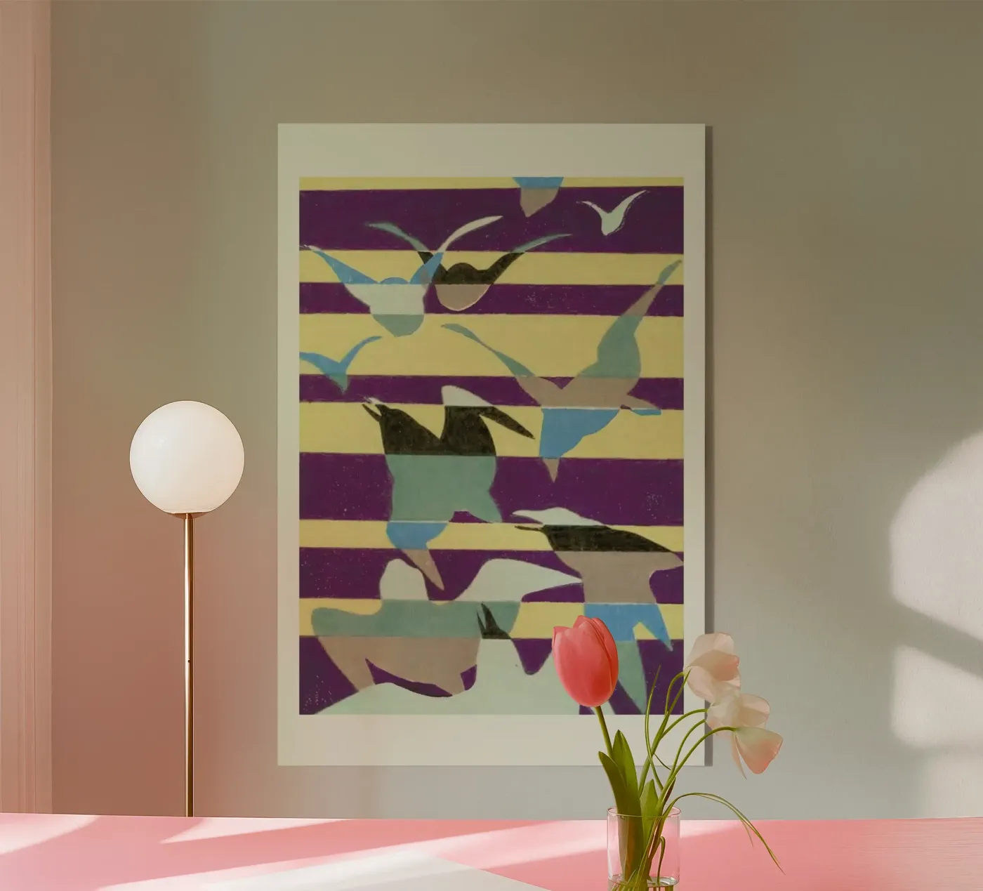 Shin-Bijutsukai - Linear Flight plexiglass da Vintage by JUNIQE