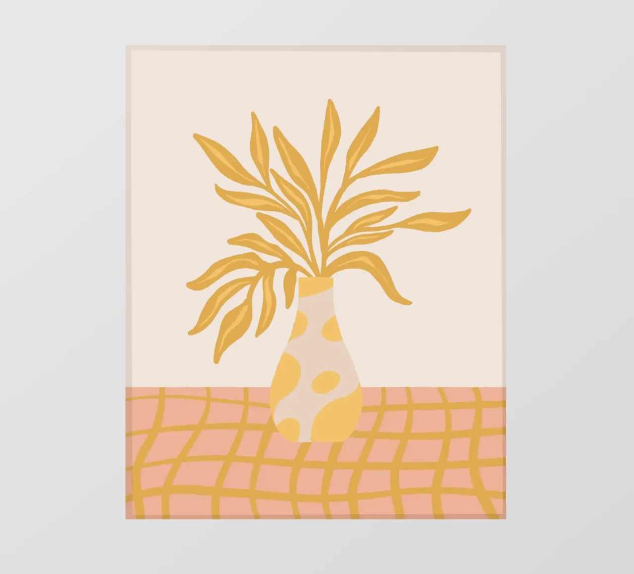 Bright floral vase pvc cover by Wackapacka