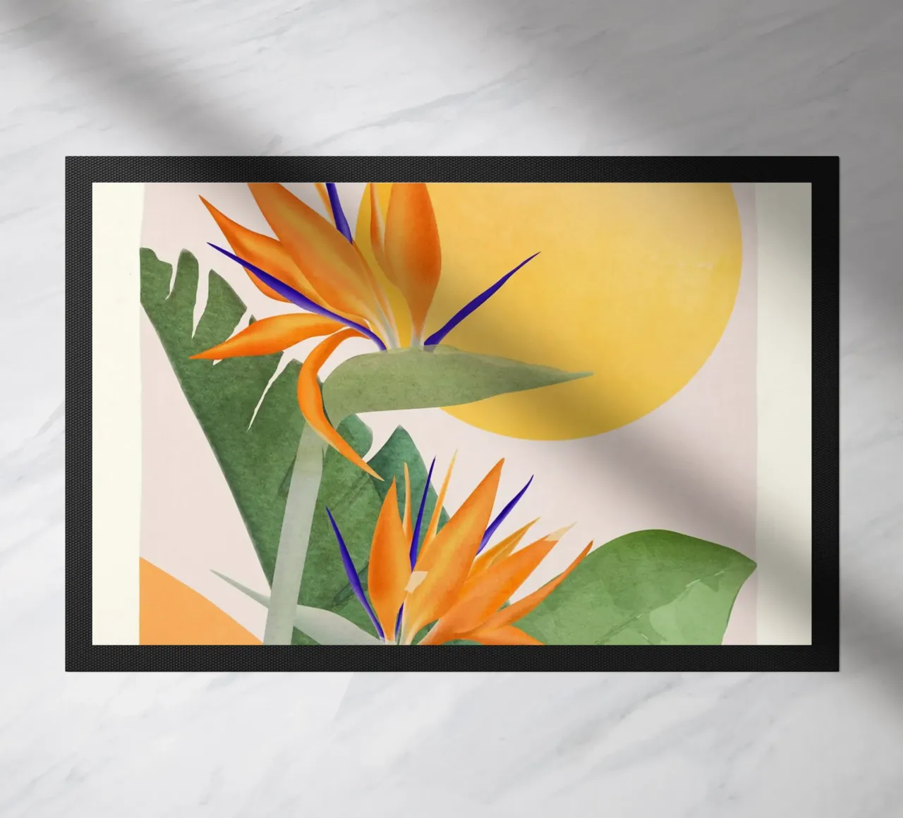 Uccello del Paradiso 3 zerbino da ThingDesign
