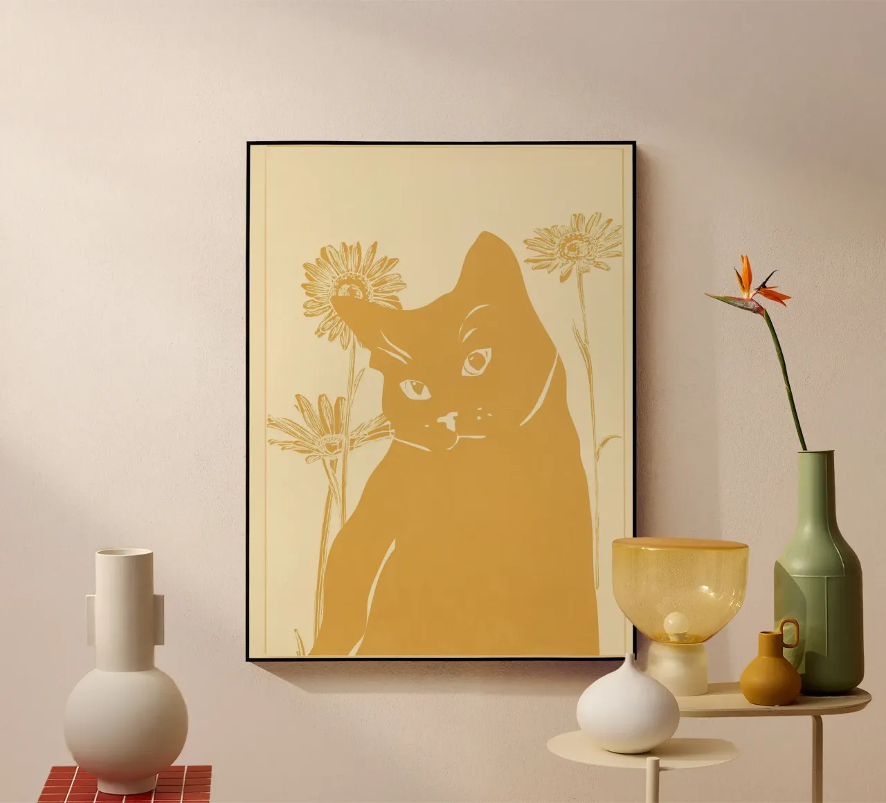 Yellow Cat plexiglass da ThingDesign
