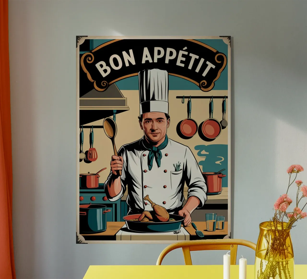 Bon Appetit plexiglass da Shark Printables