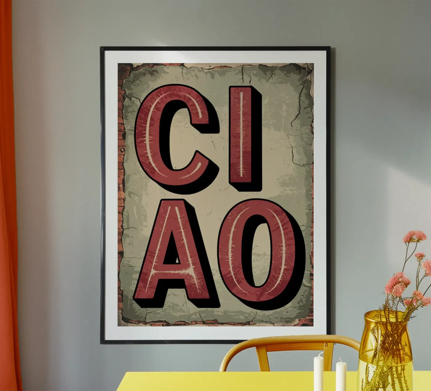 Ciao poster by Shark Printables