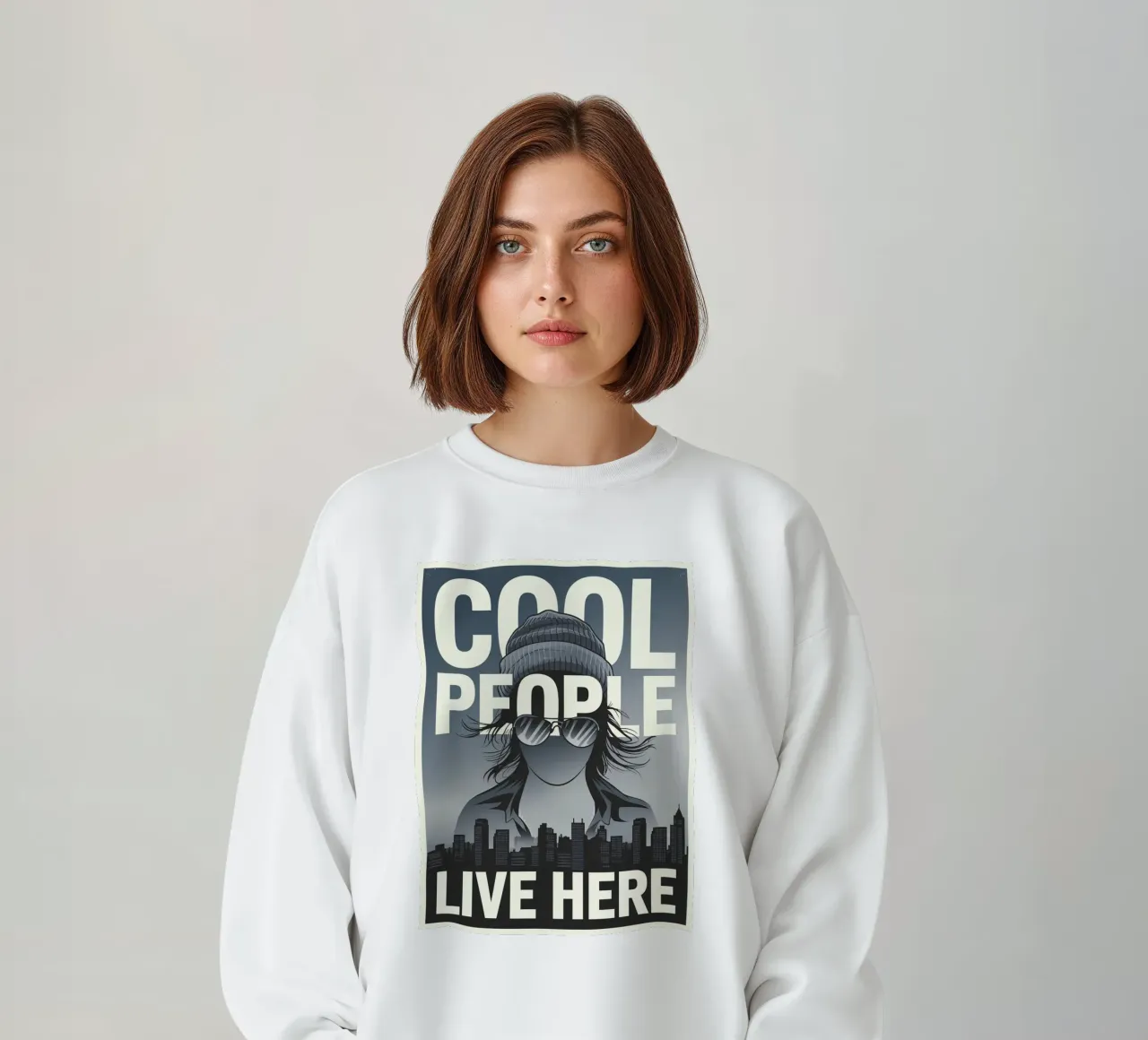 Qui vive gente in gamba felpa da Shark Printables