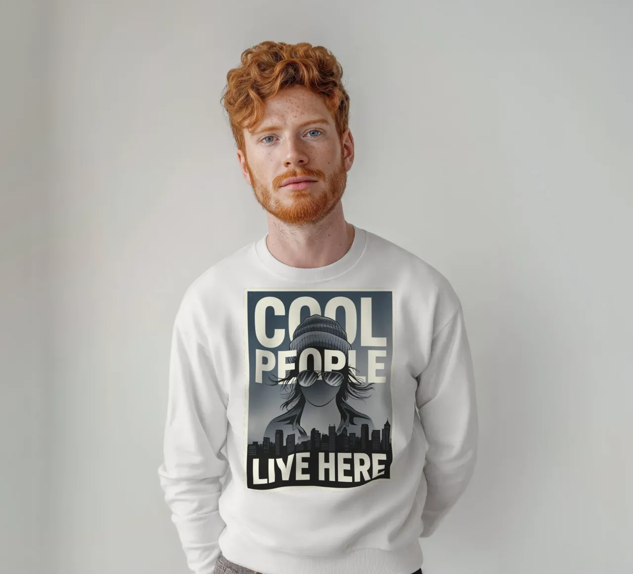 Qui vive gente in gamba felpa da Shark Printables