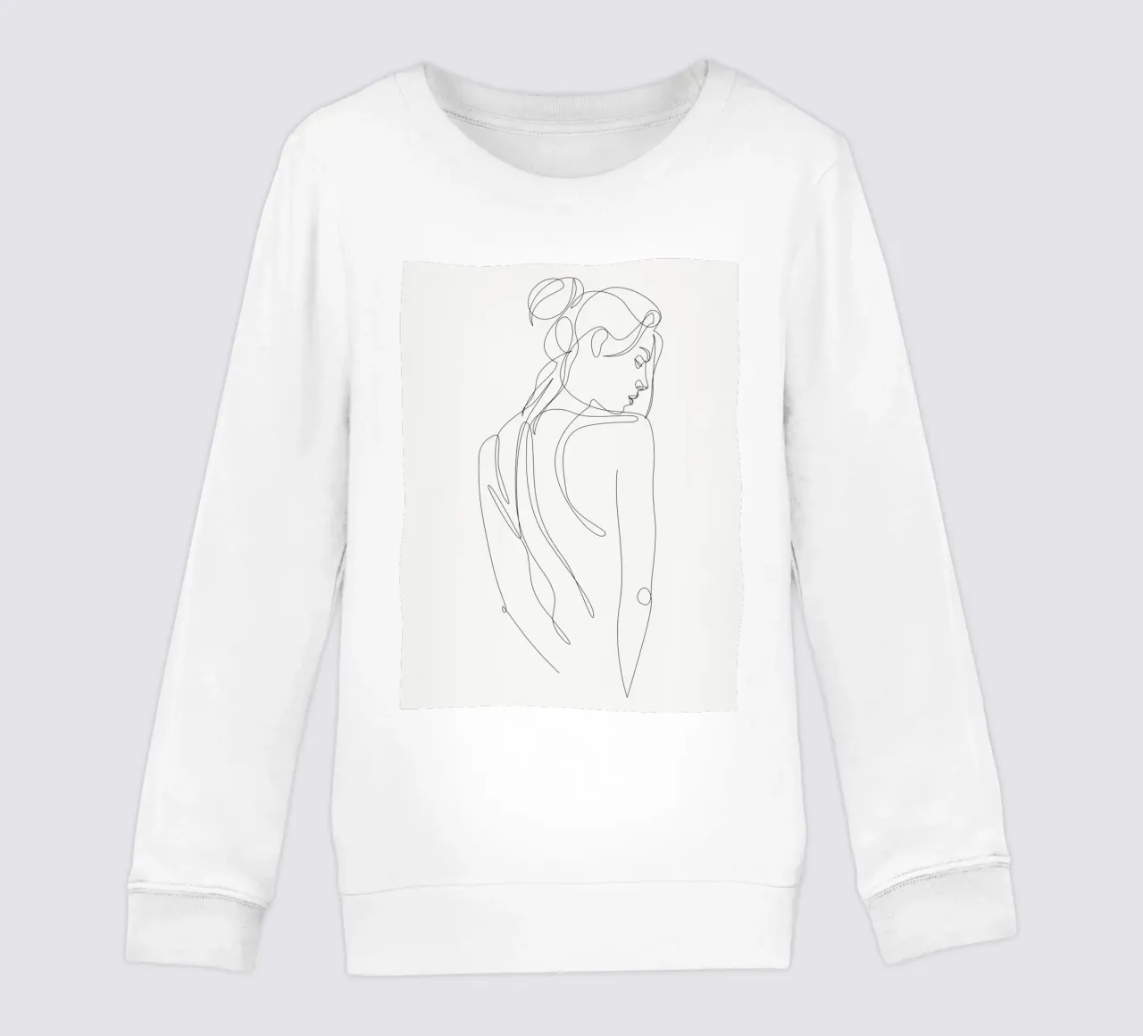 Elvia - Figura di linea - A2506 felpa bambino da Addillum