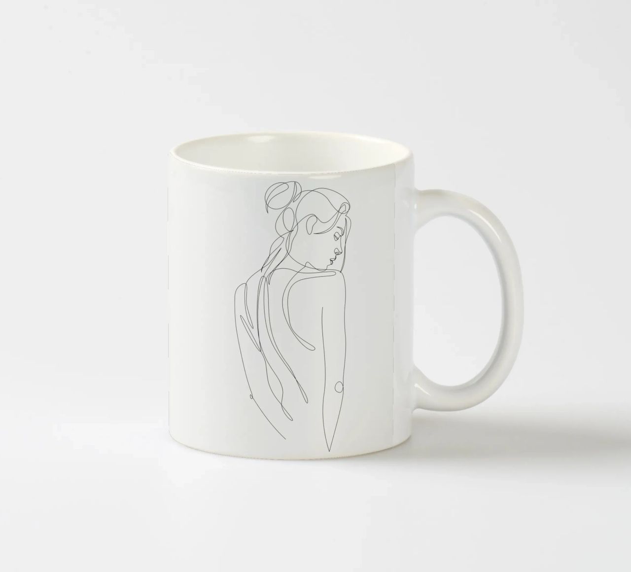 Elvia - Figura di linea - A2506 tazza in ceramica da Addillum