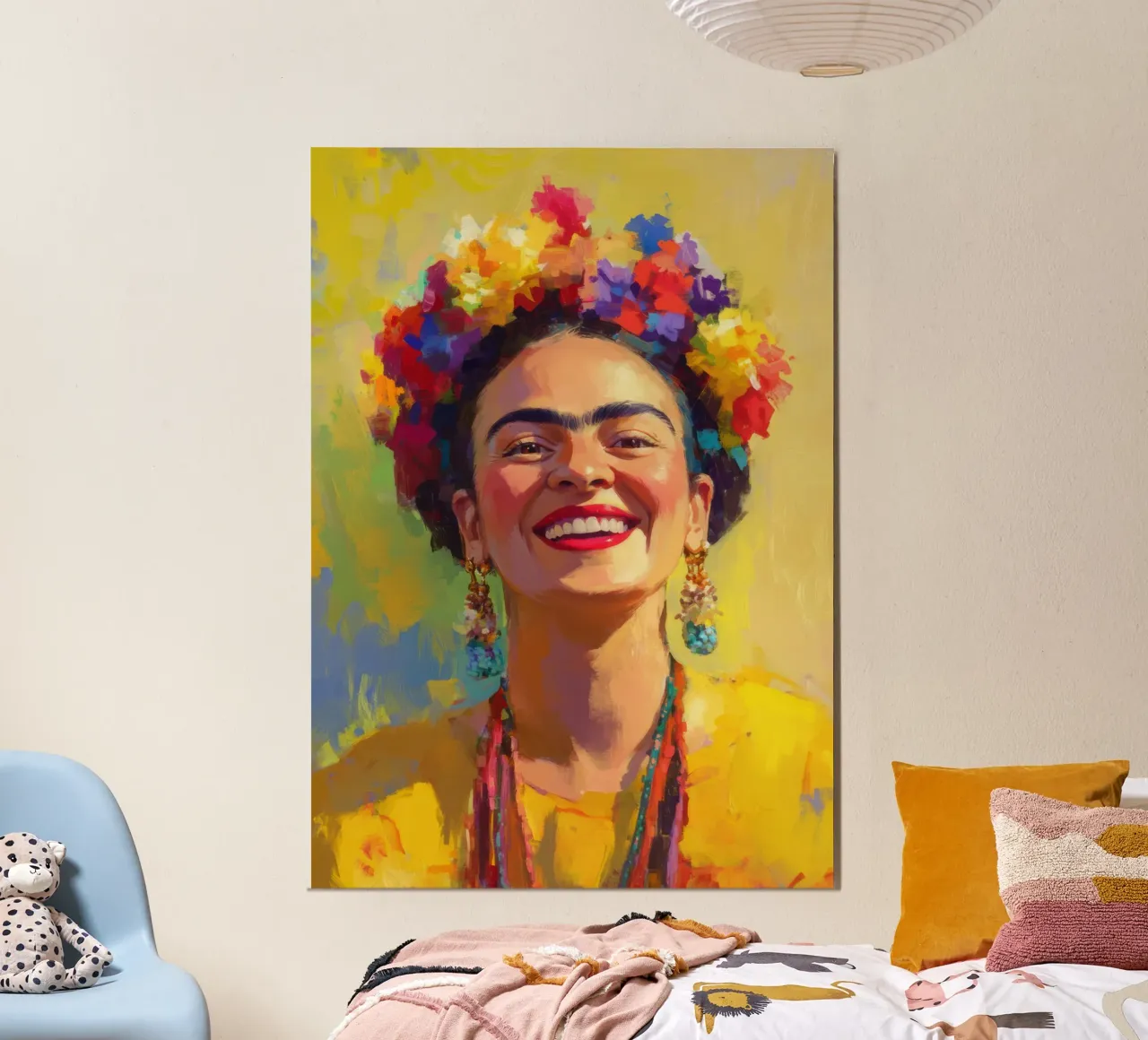 Frida Kahlo: I colori del trionfo, un omaggio alla vita carta hahnemühle da Fantasias Florales
