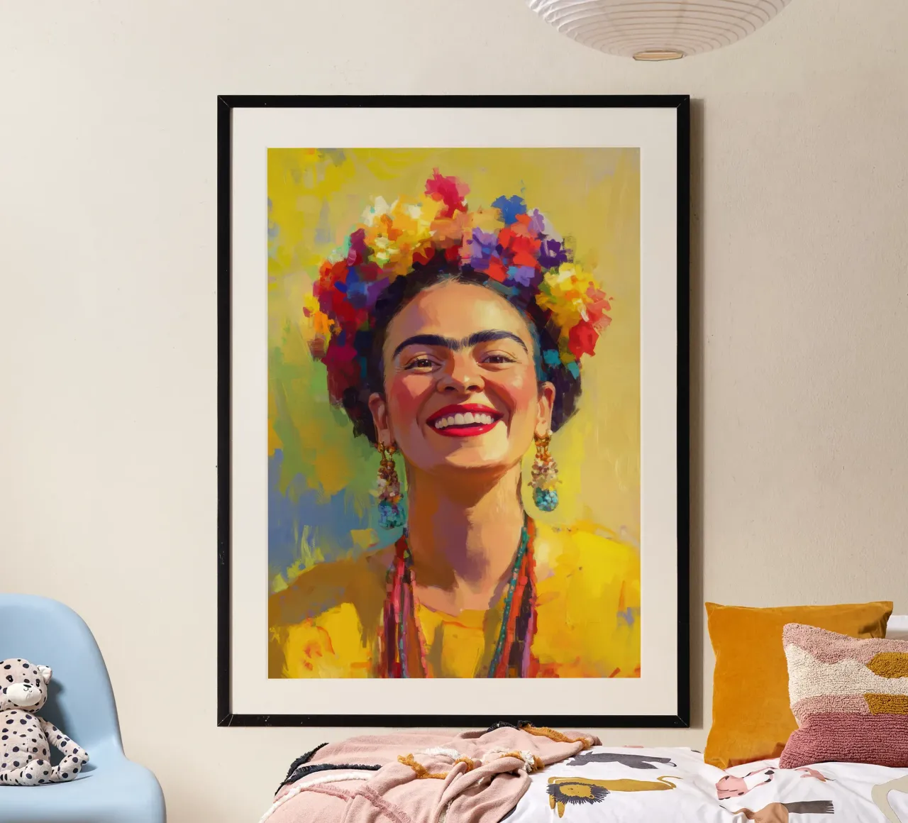 Frida Kahlo: I colori del trionfo, un omaggio alla vita carta hahnemühle da Fantasias Florales