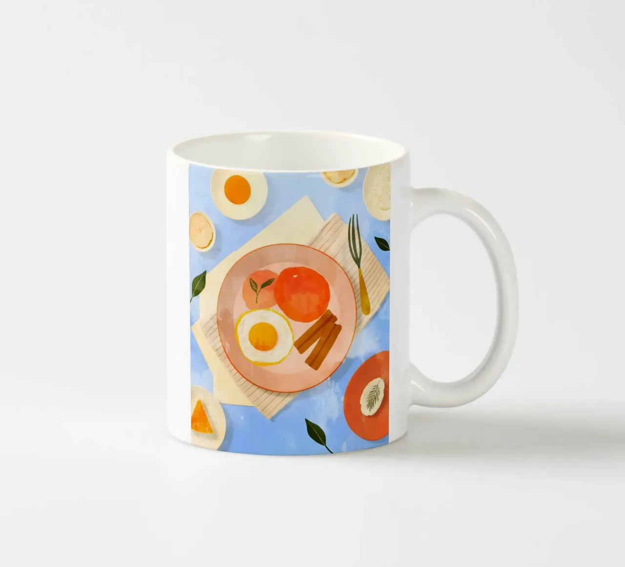 Assaporate le gioie semplici, con il sole in alto e l'anima aperta. tazza in ceramica da 83oranges